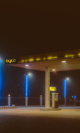 Petrol Pump at 4 am